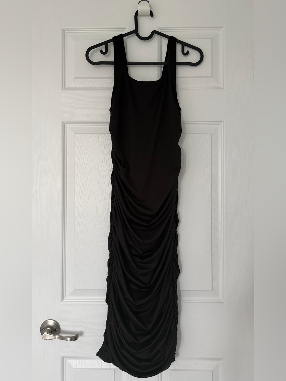 Black Midi Bodycon Dress